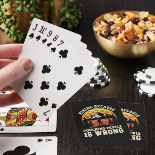 Baraja De Cartas Senderismo Divertido al Aire Libre