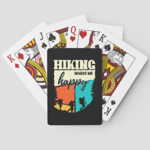 Baraja De Cartas Senderismo me hace feliz