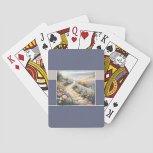 Baraja De Cartas Sendero del Jardín de Campo a la Mar