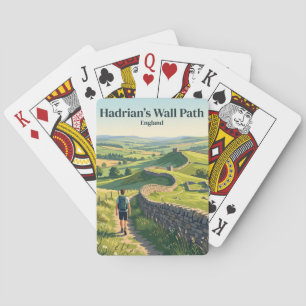 Baraja De Cartas Sendero del Muro de Adriano Inglaterra