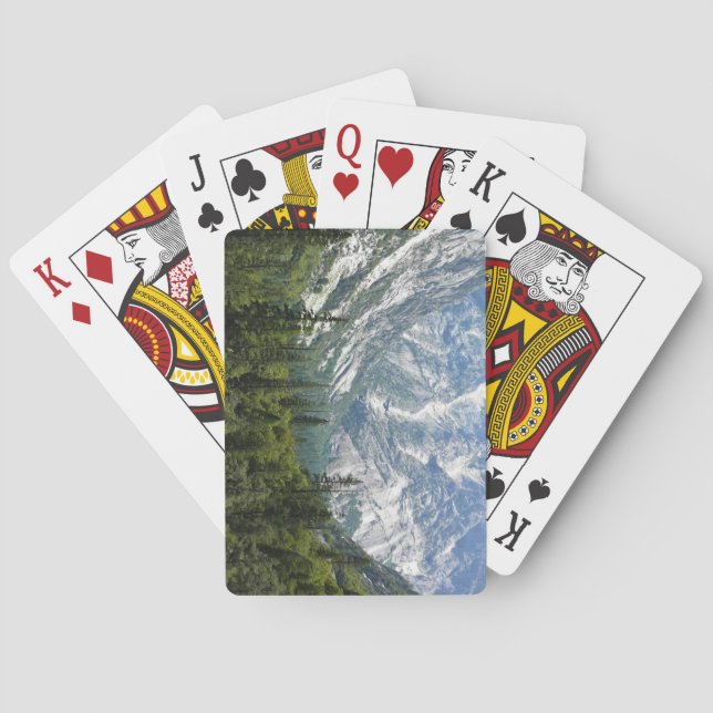 Baraja De Cartas Sendero Mist Falls, Parque Nacional King's Canyon, (Reverso)