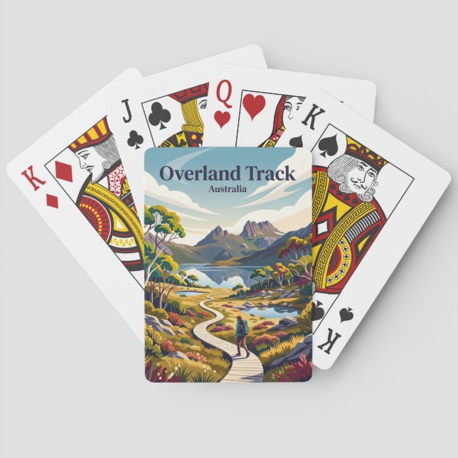 Baraja De Cartas Sendero Overland Australia (Reverso)