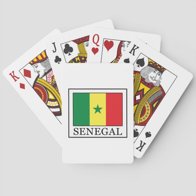 Baraja De Cartas Senegal (Reverso)