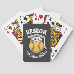 Baraja De Cartas Senior La Graduación Final Inning 2026 De Softball