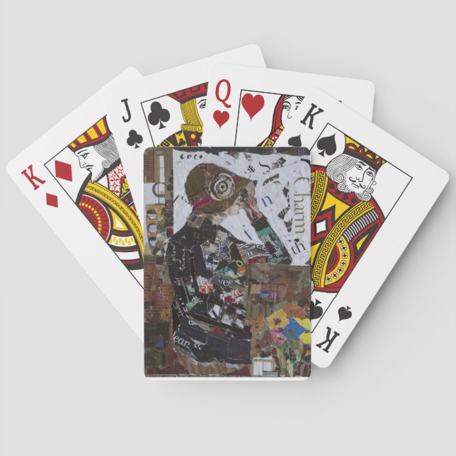 Baraja De Cartas Señora Cards del puente (Reverso)