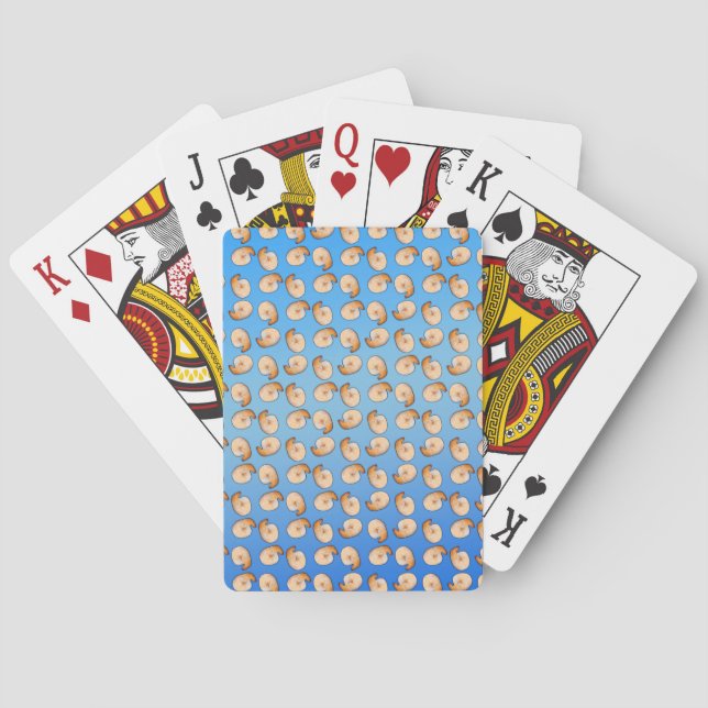 Baraja De Cartas Sensación de camarones (Reverso)