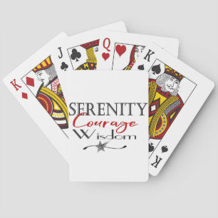 Baraja De Cartas Sensación de valor de serenidad