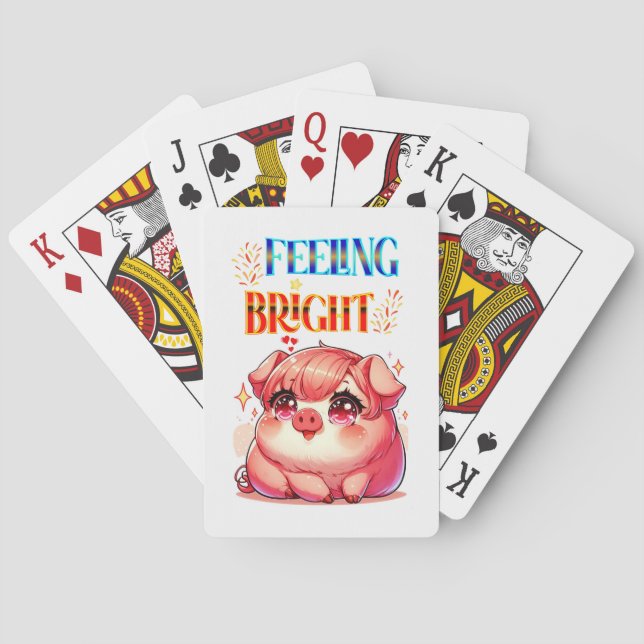 Baraja De Cartas Sentirse brillante (Reverso)
