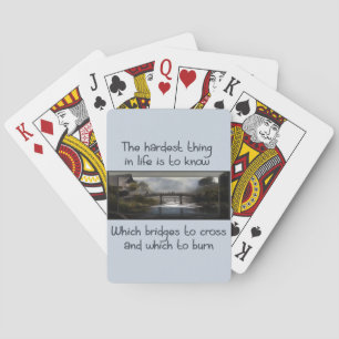 Baraja De Cartas Sepa qué puente
