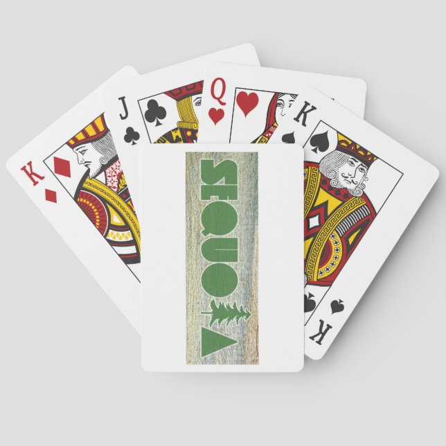 Baraja De Cartas Sequoia (Reverso)