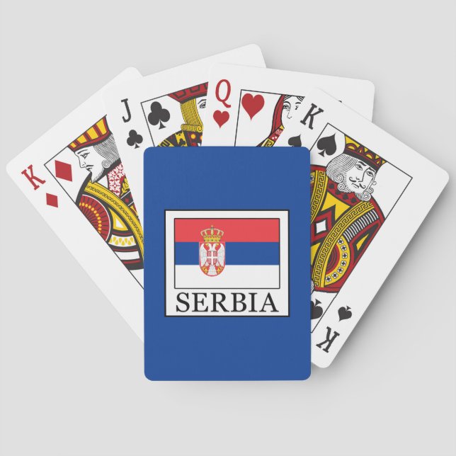 Baraja De Cartas Serbia (Reverso)