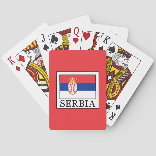 Baraja De Cartas Serbia (Reverso)