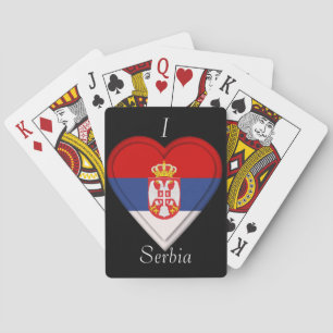 Baraja De Cartas Serbia Serbian flag