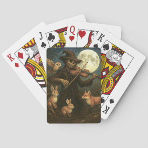 Baraja De Cartas Serenade del espantapájaros de la luna completa