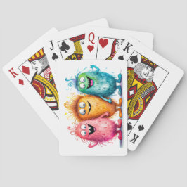 Baraja De Cartas Serie de pequeños monstruos