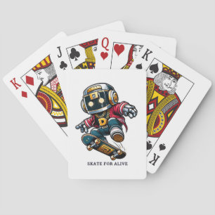 Baraja De Cartas Serie de Skate al Estilo Callejero