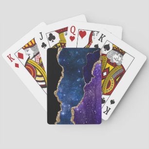 Baraja De Cartas Serie Galaxy Agate Diseño 1 