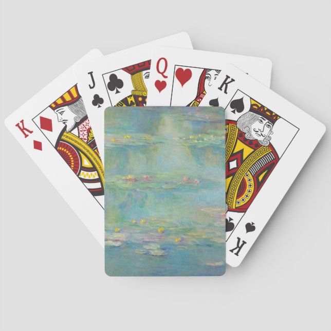 Baraja De Cartas Serie Water Lilies de Claude Monet (Reverso)