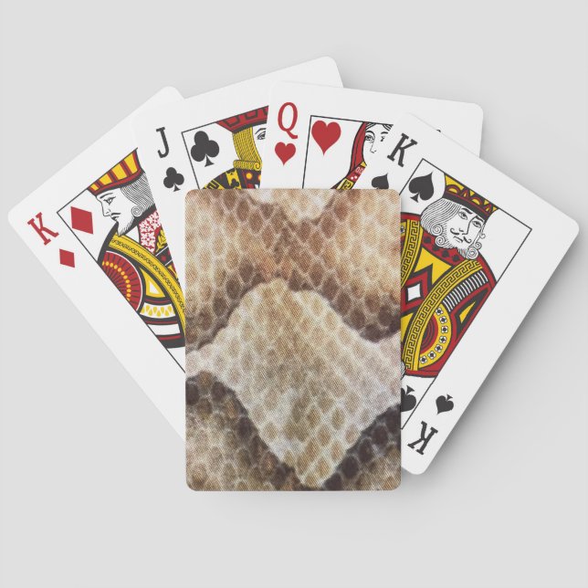 Baraja De Cartas Serpiente Copperhead (Reverso)