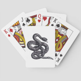 Baraja De Cartas Serpiente Crotalus Cascavella (Víbora de Fosa Vene