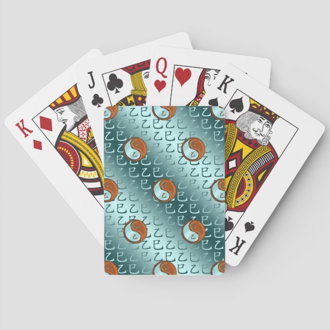 Baraja De Cartas Serpiente de Madera (Reverso)