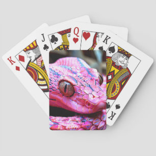 Baraja De Cartas Serpiente rosa