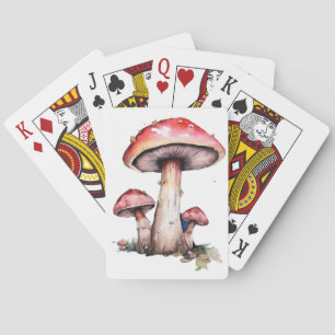 Baraja De Cartas Setas rojas