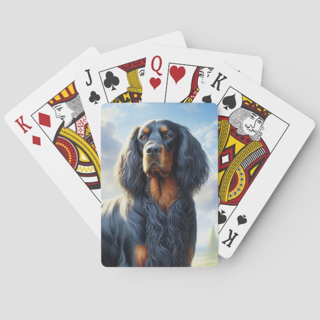 Baraja De Cartas Setter Gordon (Reverso)