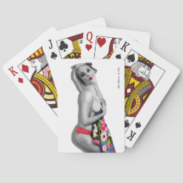 Baraja De Cartas Sexy Retro Pinup Chica Art Vintage