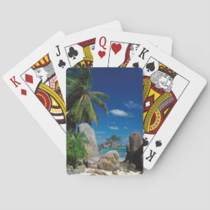 Baraja De Cartas Seychelles, Isla de Mahe, Playa Anse Royale.