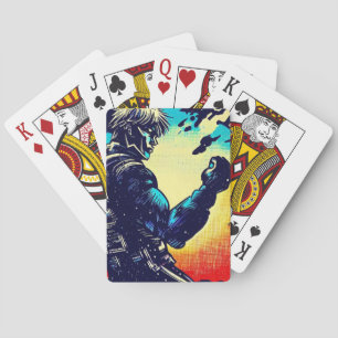 Baraja De Cartas SF Anime Hero - Woodcut (2)