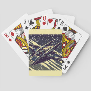 Baraja De Cartas SF Anime Starfighter - Woodcut (4)