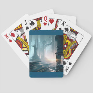 Baraja De Cartas SF Ciudad futurista (4)