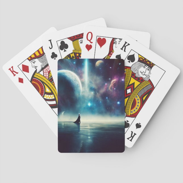 Baraja De Cartas SF - Opera espacial 1 (Reverso)