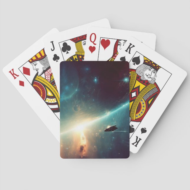 Baraja De Cartas SF - Opera espacial 2 (Reverso)