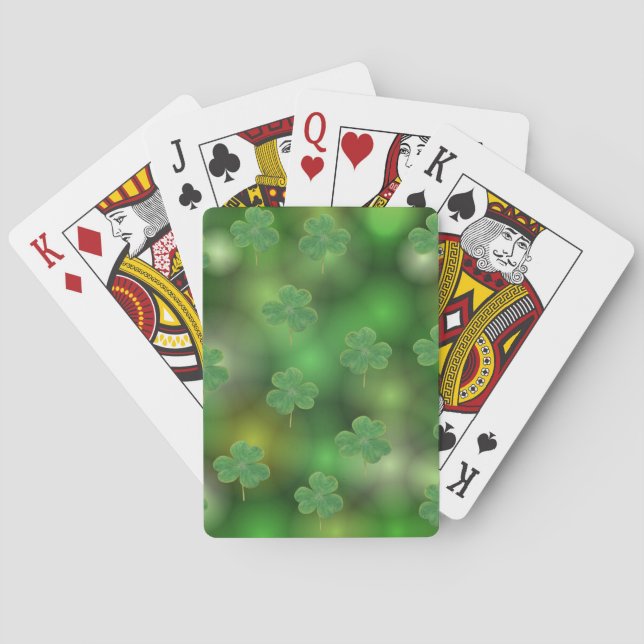 Baraja De Cartas Shamrock (Reverso)