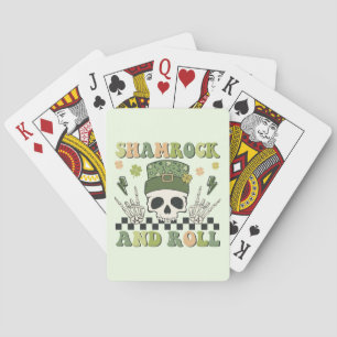 Baraja De Cartas Shamrock and Roll - Skeleton Clover