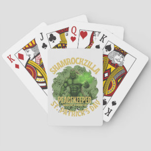 Baraja De Cartas Shamrockzilla Pacificador: Kaiju del Día de San Pa