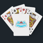 Baraja De Cartas Shark at Swimming with Swimming goggles<br><div class="desc">This design is the perfect gift for a birthday,  Christmas and other celebrations. It is suitable for women,  men and kids.</div>