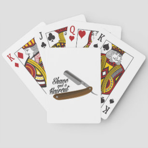 Baraja De Cartas Shave Razor