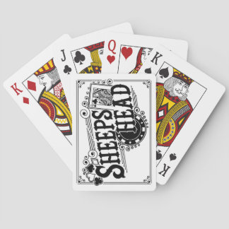 Baraja De Cartas Sheepshead B&W