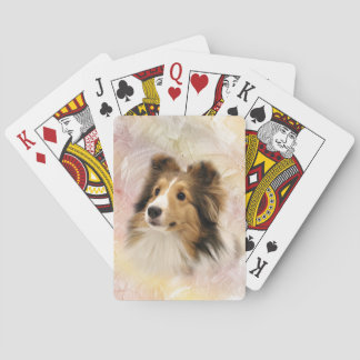 Baraja De Cartas Sheltie hace frente