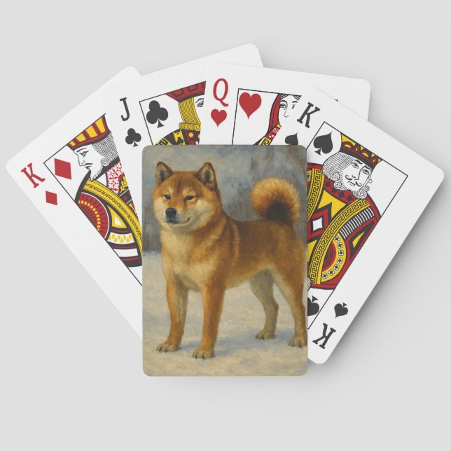 Baraja De Cartas Shiba Inu (Reverso)