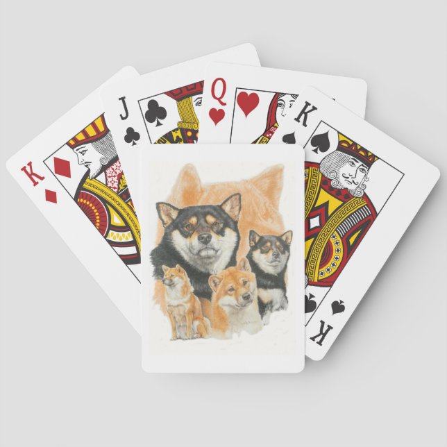 Baraja De Cartas Shiba Inu Medley (Reverso)