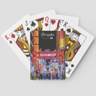 Baraja De Cartas Shinjuku, Japón - Calle Neon de Kabukicho