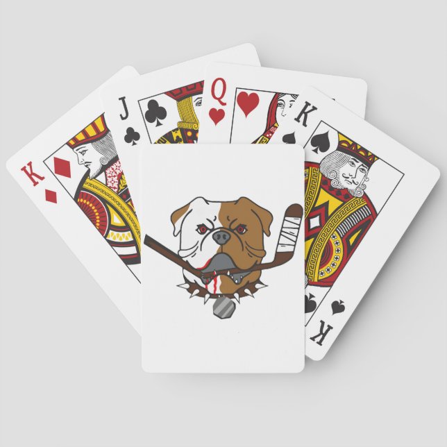 Baraja De Cartas SHORESY Sudbury Bulldogs (Reverso)