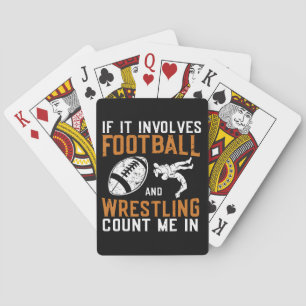 Baraja De Cartas Si Implica Fútbol Americano Y Lucha Libre Cuéntame