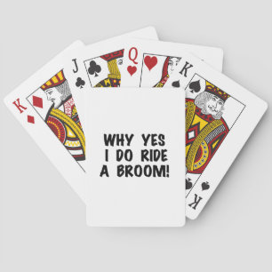 Baraja De Cartas Sí, me voy en un baño