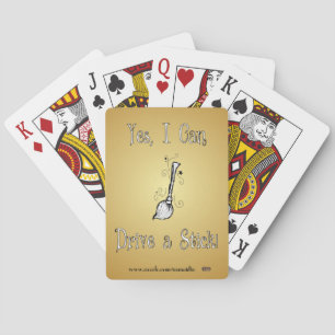 Baraja De Cartas ¡Sí, puedo conducir un palillo!