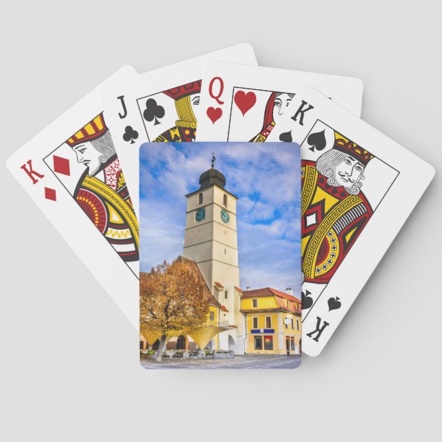 Baraja De Cartas Sibiu Rumanía (Reverso)